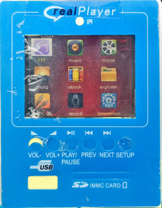 پنل USB تصویری مدل realPlayer