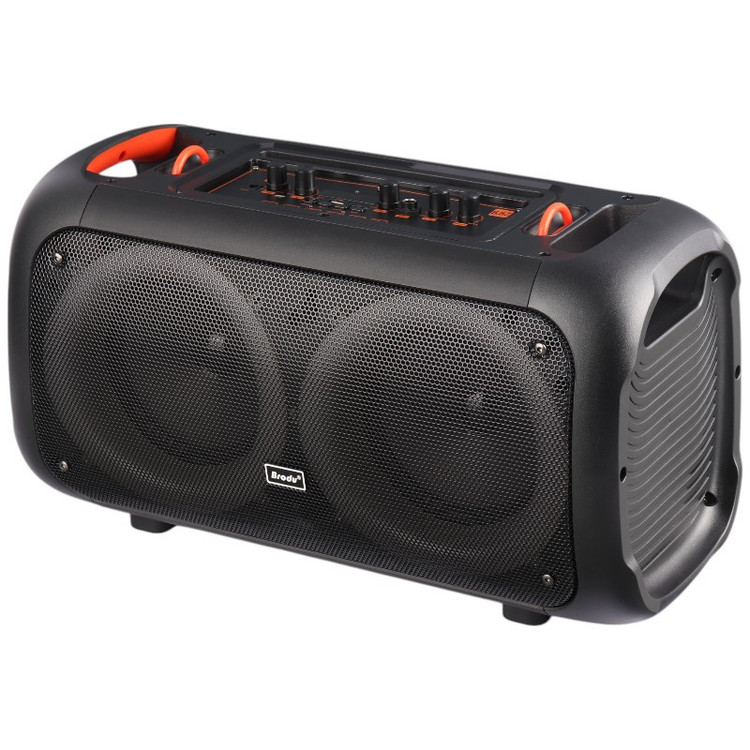 اسپیکر بی سیم قابل حمل برودو مدل Brodu BTS-1709 همراه با میکروفون